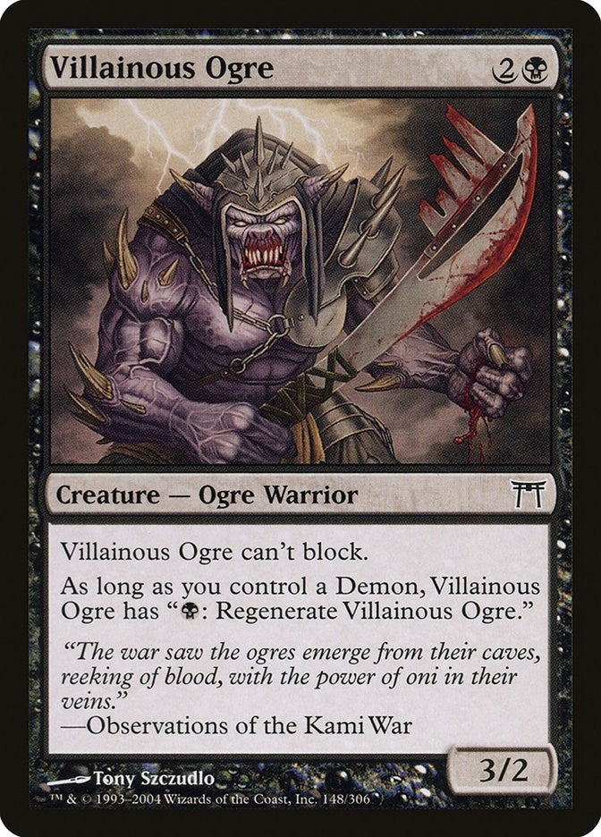 Villainous Ogre (148) (CHK) Japanese