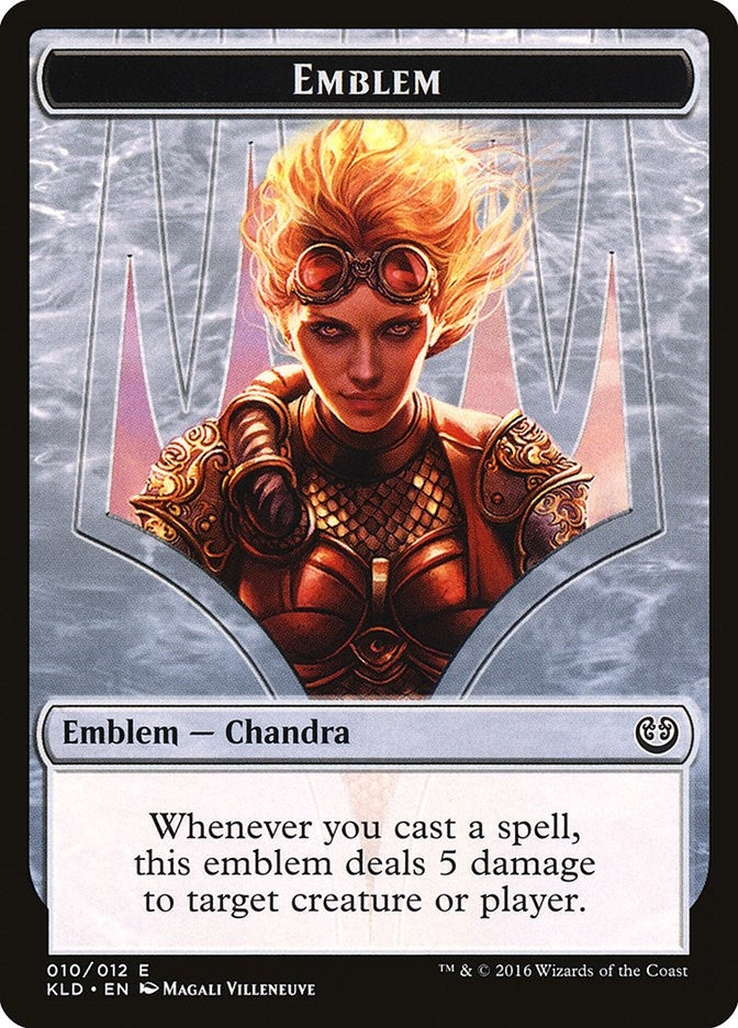 Emblem - Chandra, Torch of Defiance (10) (KLD)