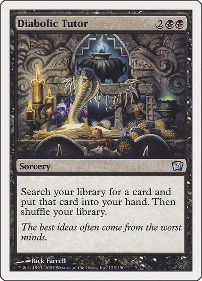 Diabolic Tutor (125) (9ED)