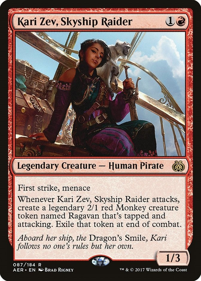Kari Zev, Skyship Raider (87) (AER) Japanese