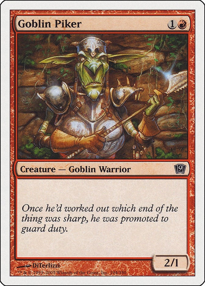 Goblin Piker (194) (9ED) French