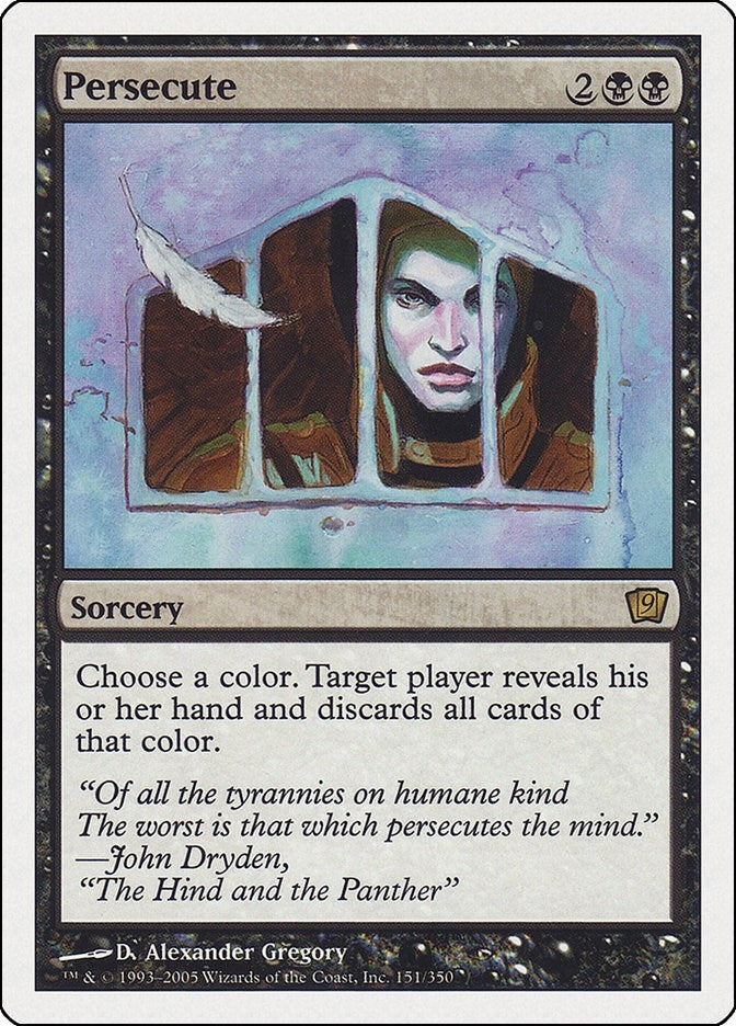 Image for Persecute (151) (9ED) - Magic: The Gathering