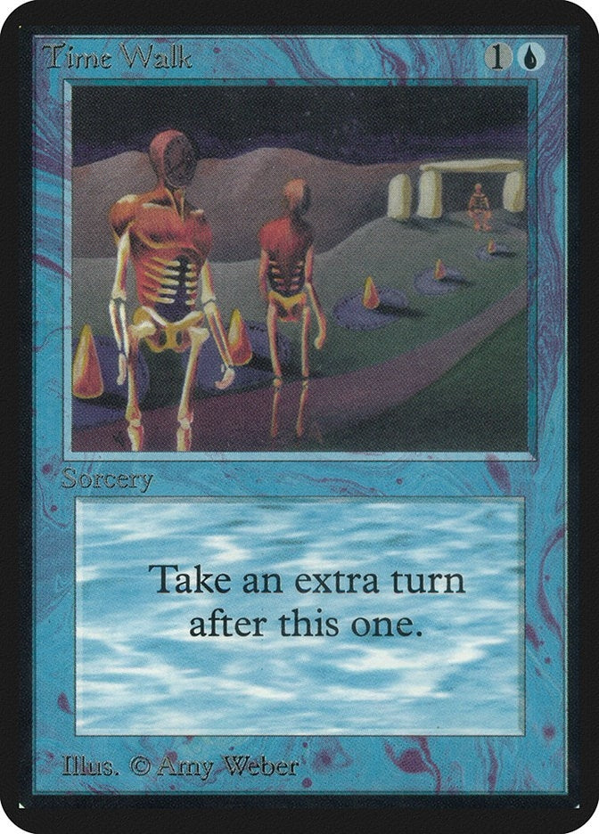 Image for Time Walk (LEA) - Magic: The Gathering
