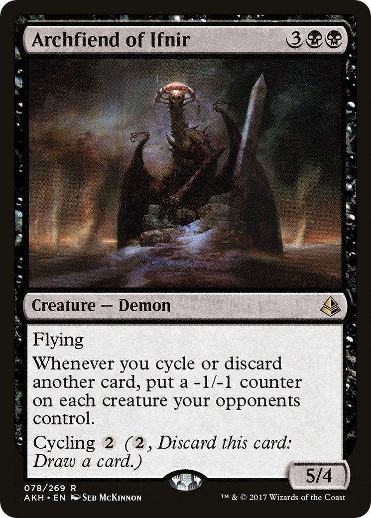 Archfiend of Ifnir (78) (AKH) Japanese