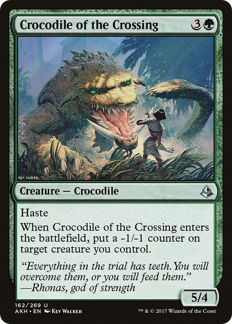 Crocodile of the Crossing (162) (AKH)