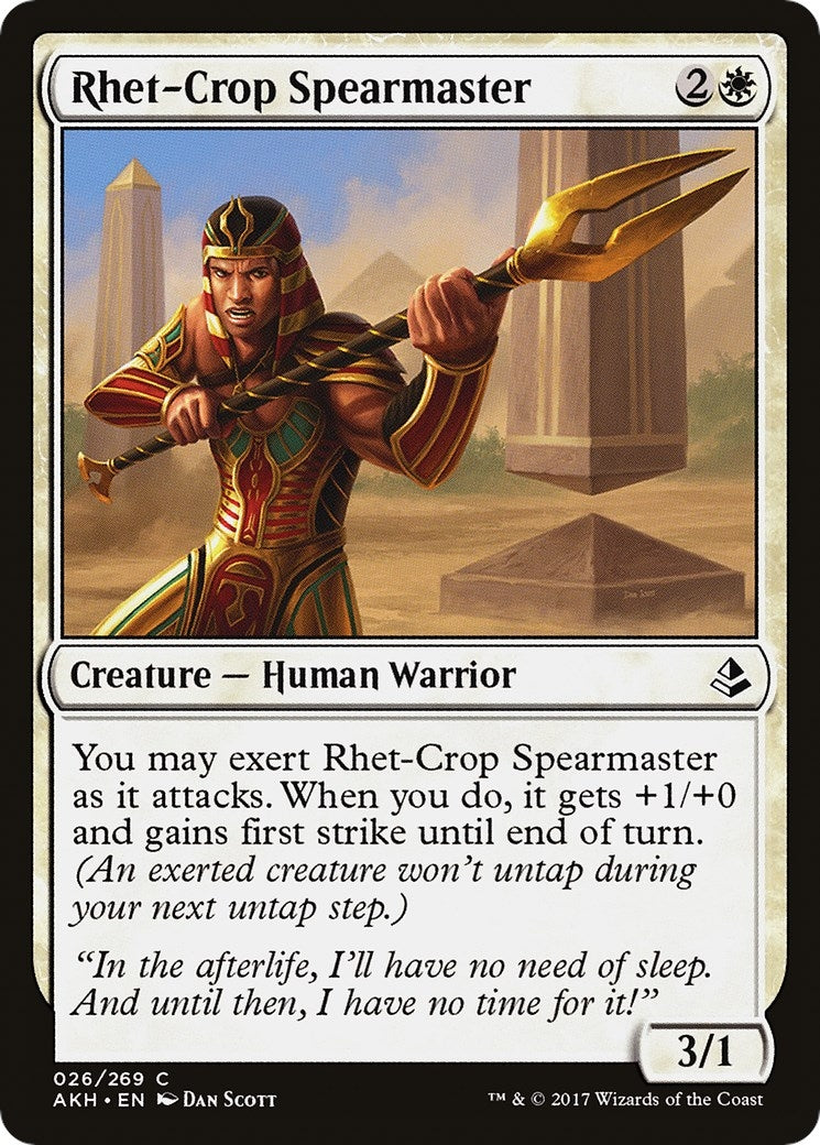 Rhet-Crop Spearmaster (26) (AKH)