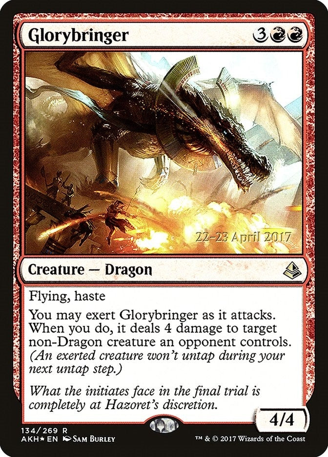 Image for Glorybringer (134) (PRE) - Magic: The Gathering