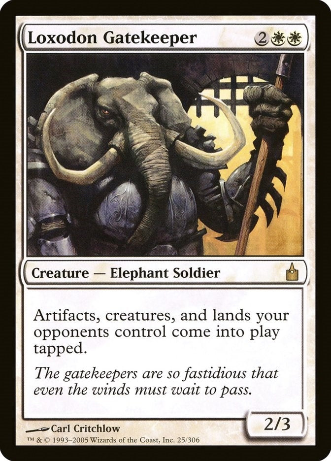 Loxodon Gatekeeper (25) (RAV) Japanese