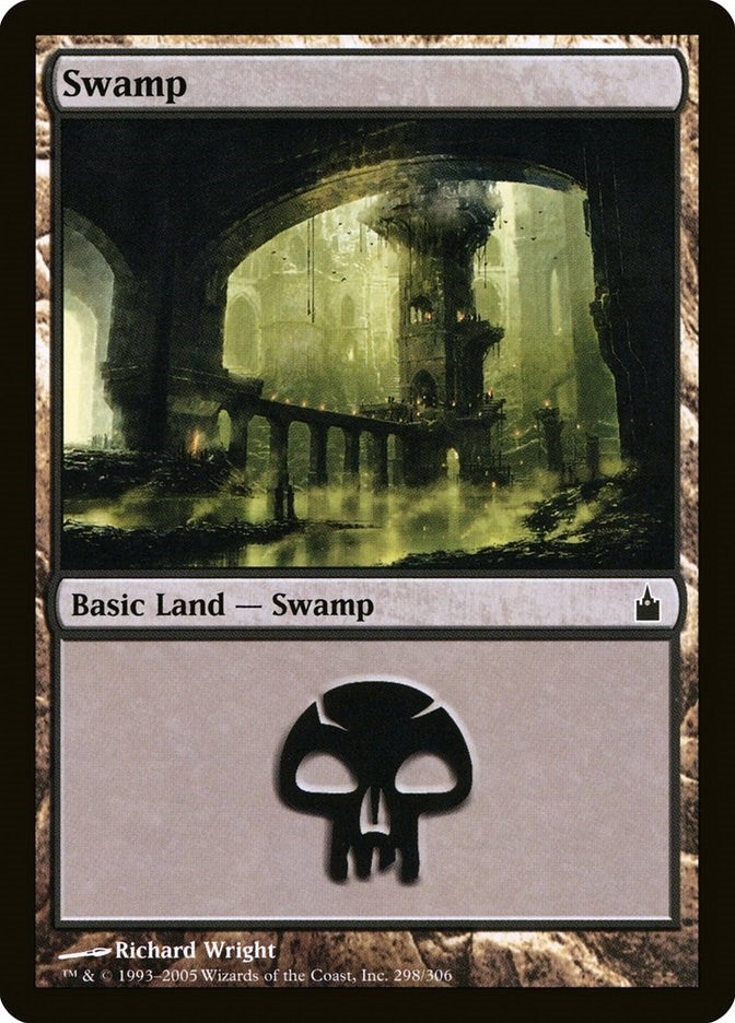 Image for Swamp (298) (298) (RAV) - Magic: The Gathering