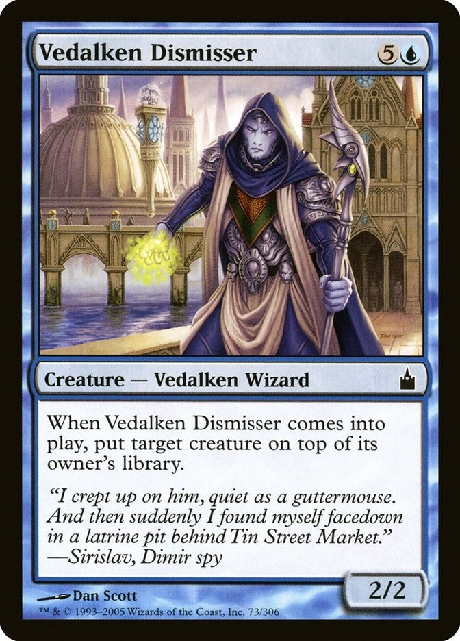 Image for Vedalken Dismisser (73) (RAV) - Magic: The Gathering