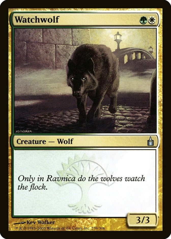 Image for Watchwolf (239) (RAV) - Magic: The Gathering