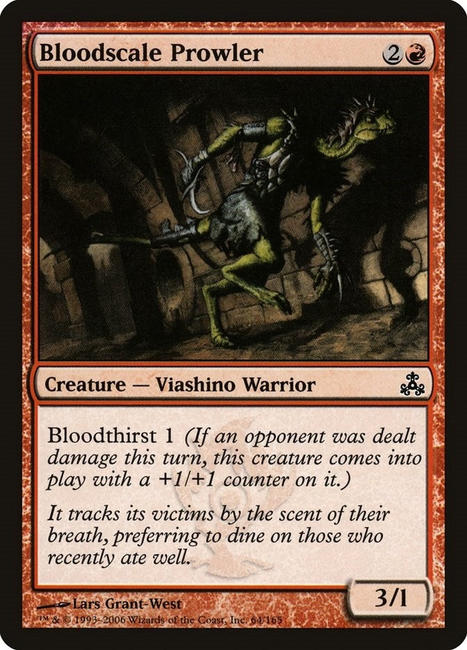 Image for Bloodscale Prowler (64) (GPT) - Magic: The Gathering
