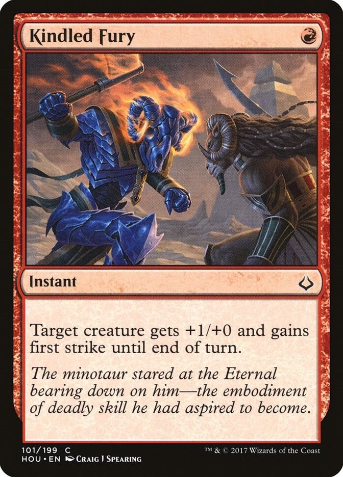 Kindled Fury (101) (HOU) Japanese