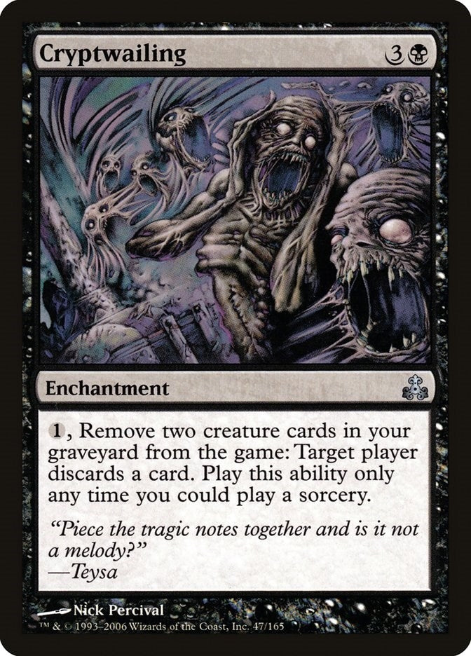 Image for Cryptwailing (47) (GPT) - Magic: The Gathering