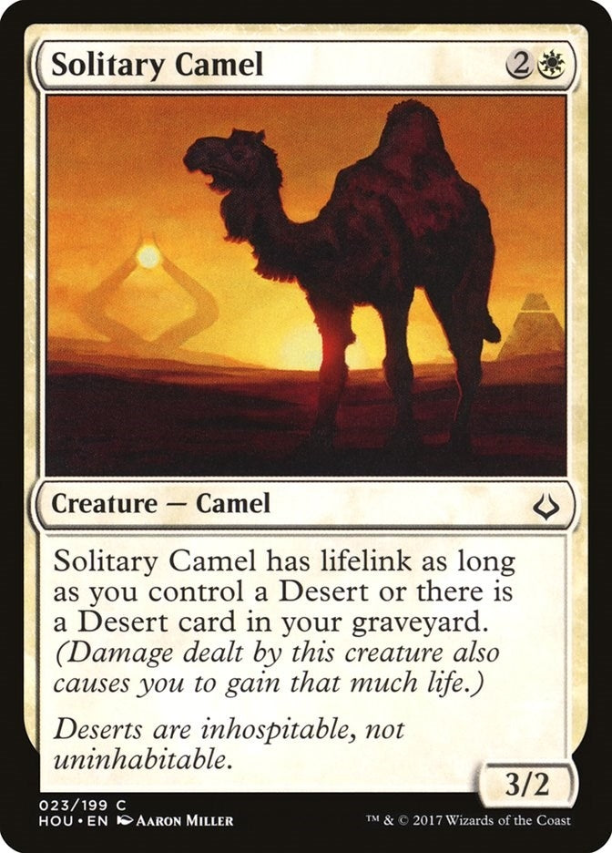 Solitary Camel (23) (HOU) Japanese