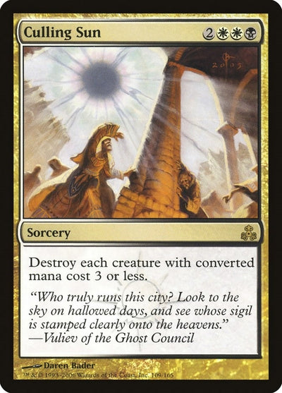 Culling Sun (109) (GPT)