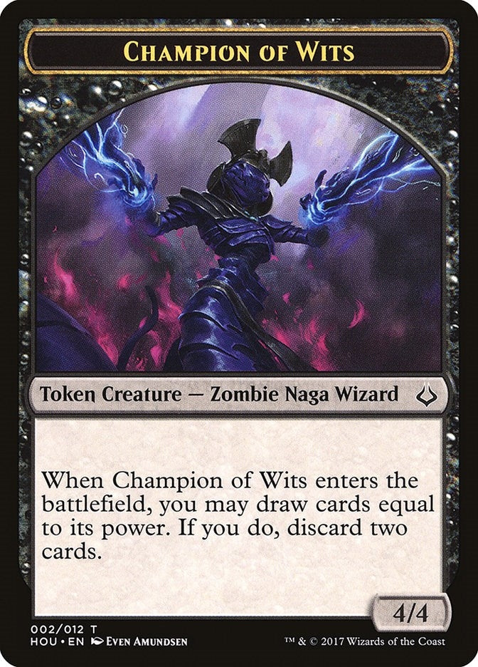 Champion of Wits Token (2) (HOU)