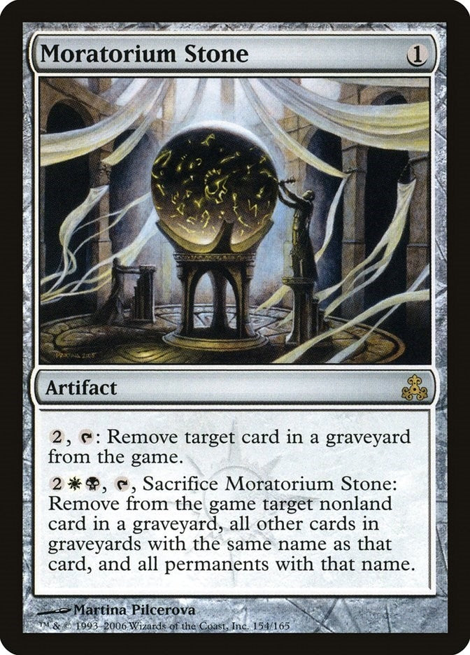 Image for Moratorium Stone (154) (GPT) - Magic: The Gathering