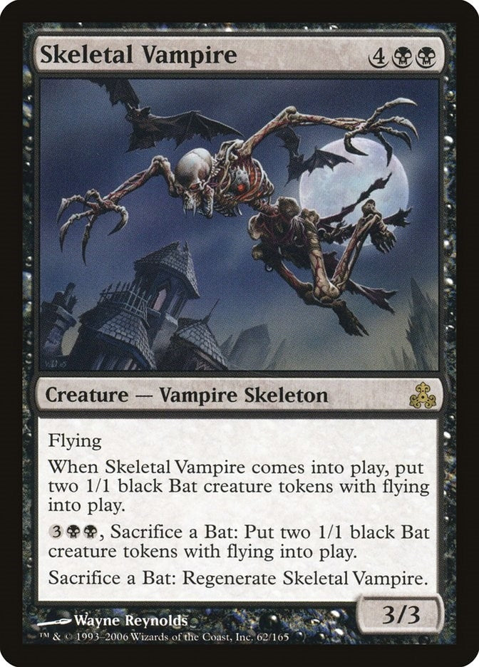 Image for Skeletal Vampire (62) (GPT) - Magic: The Gathering