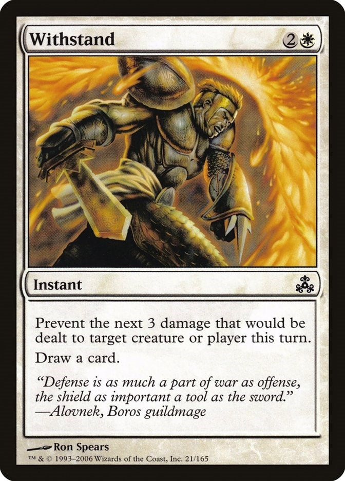 Image for Withstand (21) (GPT) - Magic: The Gathering
