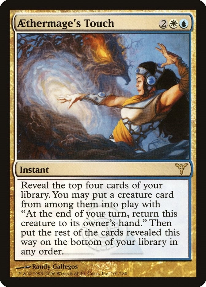 Image for Aethermage's Touch (101) (DIS) - Magic: The Gathering