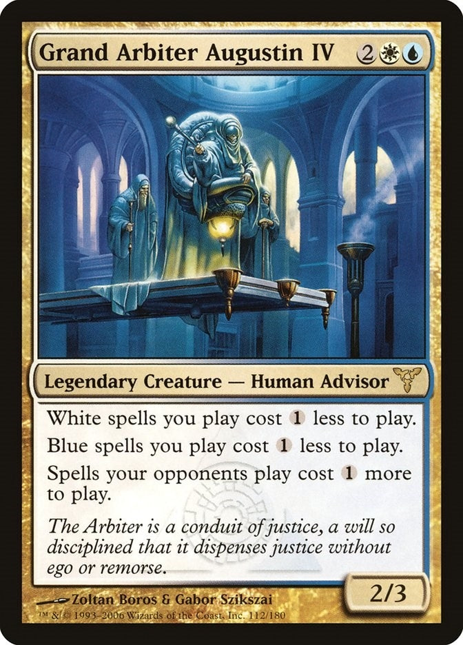 Image for Grand Arbiter Augustin IV (112) (DIS) - Magic: The Gathering