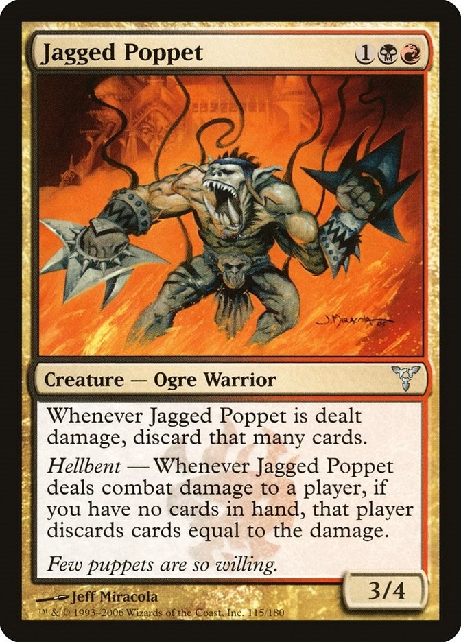 Image for Jagged Poppet (115) (DIS) - Magic: The Gathering