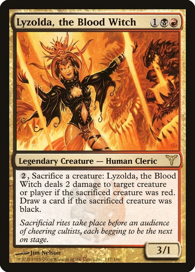 Image for Lyzolda, the Blood Witch (117) (DIS) - Magic: The Gathering