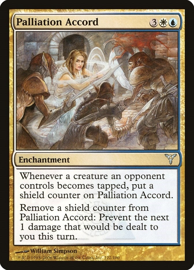 Image for Palliation Accord (122) (DIS) - Magic: The Gathering