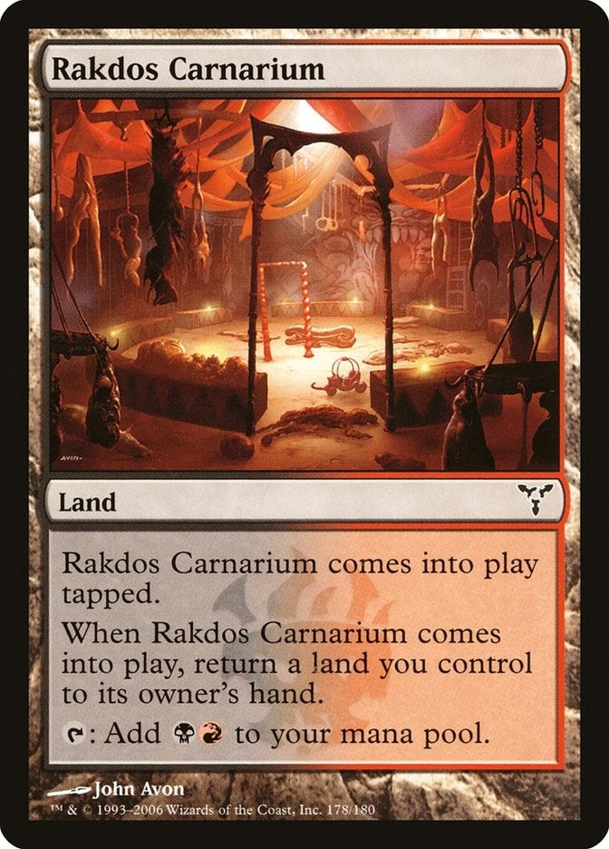 Image for Rakdos Carnarium (178) (DIS) - Magic: The Gathering