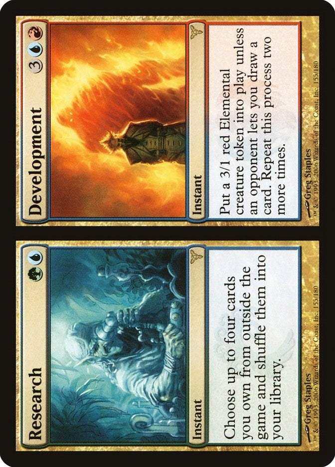Image for Research // Development (155) (DIS) - Magic: The Gathering