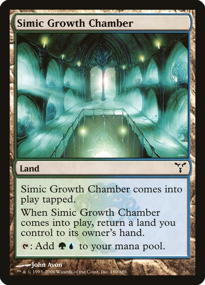 Image for Simic Growth Chamber (180) (DIS) - Magic: The Gathering
