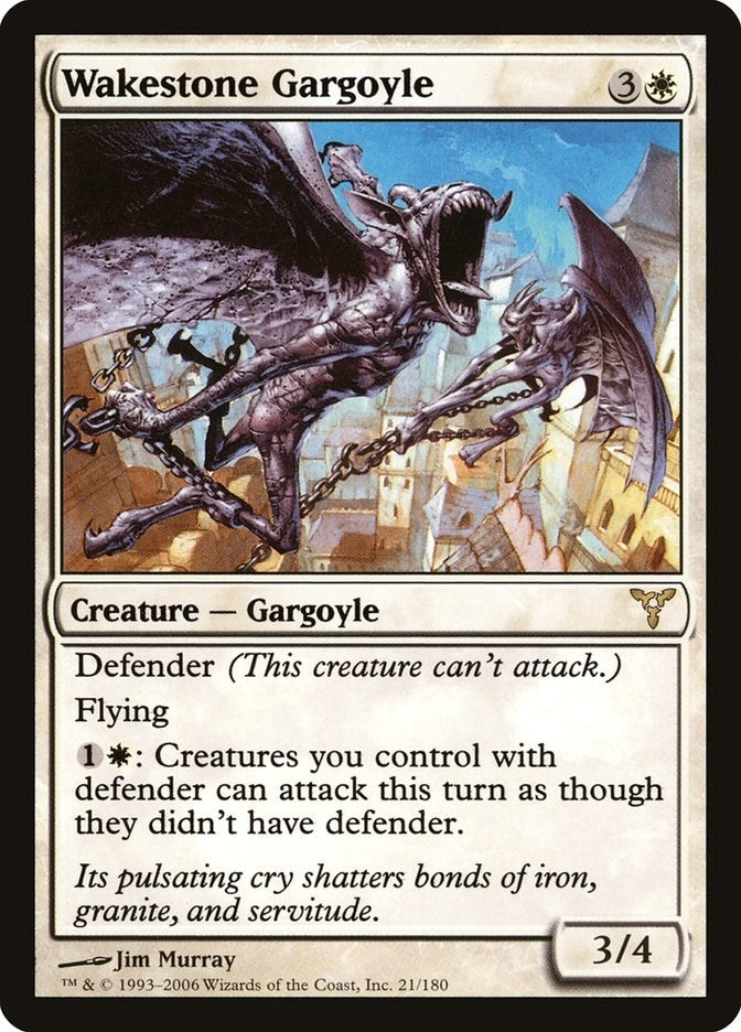 Wakestone Gargoyle (21) (DIS) French