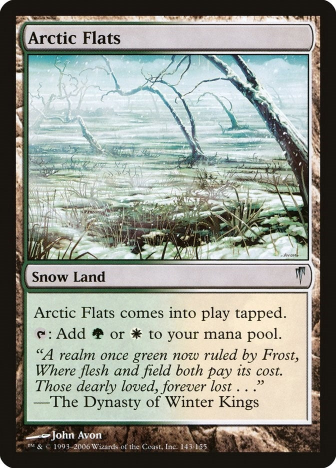 Image for Arctic Flats (143) (CSP) - Magic: The Gathering