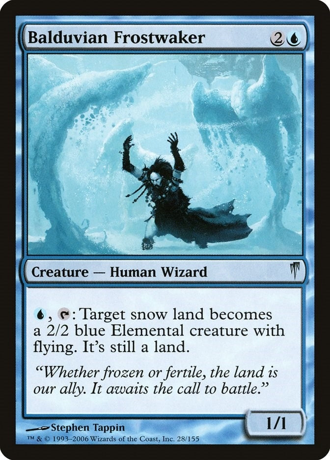 Image for Balduvian Frostwaker (28) (CSP) - Magic: The Gathering