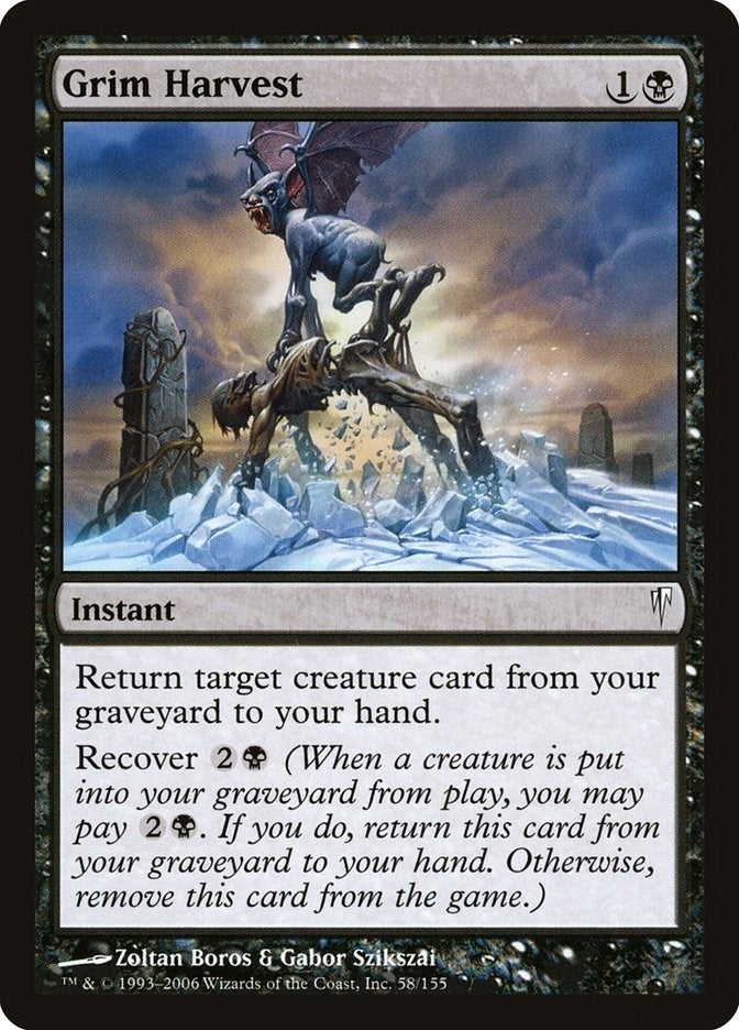 Image for Grim Harvest (58) (CSP) - Magic: The Gathering