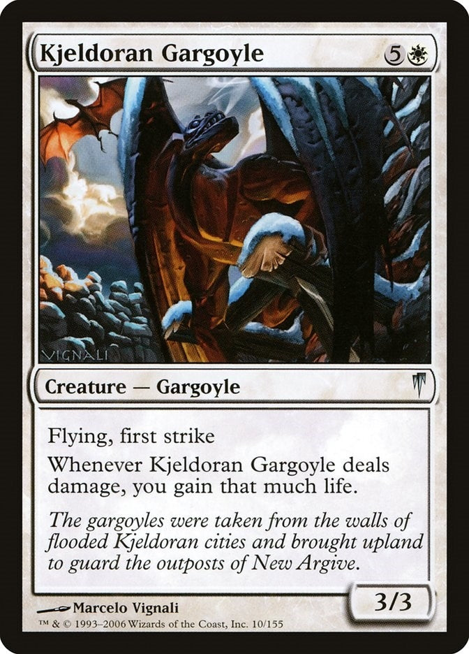 Image for Kjeldoran Gargoyle (10) (CSP) - Magic: The Gathering