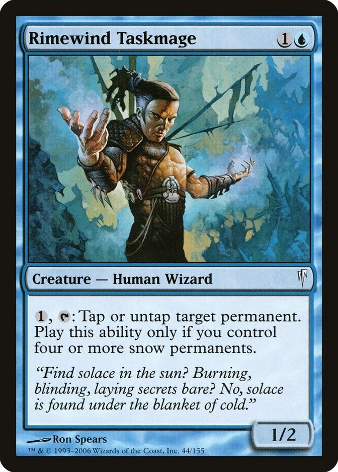 Image for Rimewind Taskmage (44) (CSP) - Magic: The Gathering