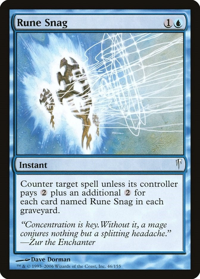 Image for Rune Snag (46) (CSP) - Magic: The Gathering