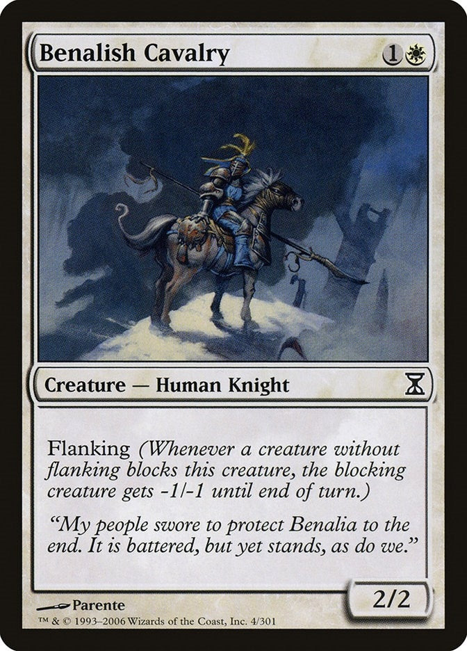 Benalish Cavalry (4) (TSP) French