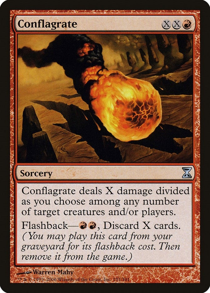 Image for Conflagrate (151) (TSP) - Magic: The Gathering