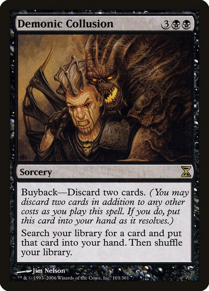 Image for Demonic Collusion (103) (TSP) - Magic: The Gathering