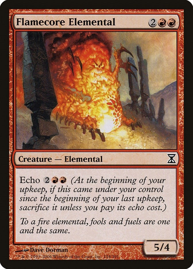 Image for Flamecore Elemental (154) (TSP) - Magic: The Gathering