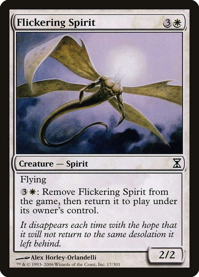 Image for Flickering Spirit (17) (TSP) - Magic: The Gathering