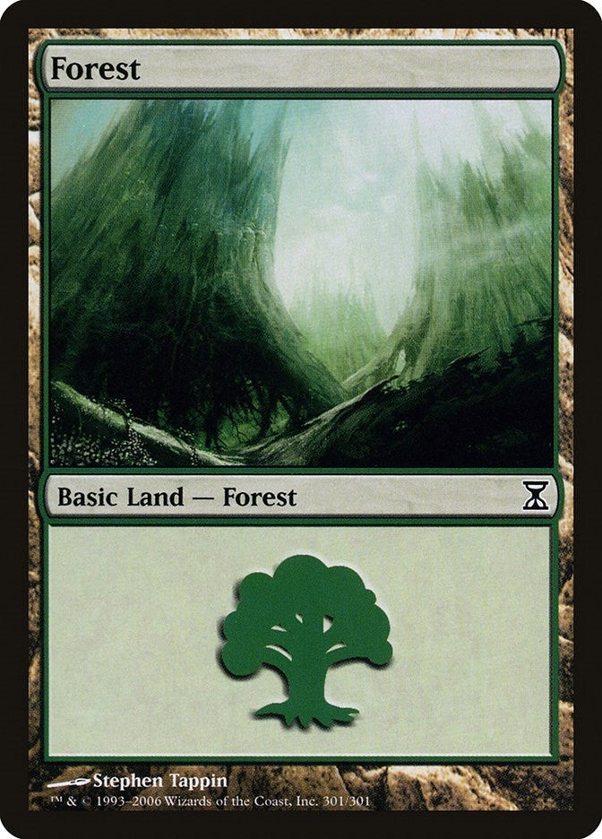 Image for Forest (301) (301) (TSP) - Magic: The Gathering