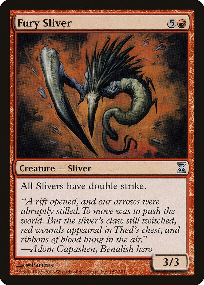Fury Sliver (157) (TSP) French