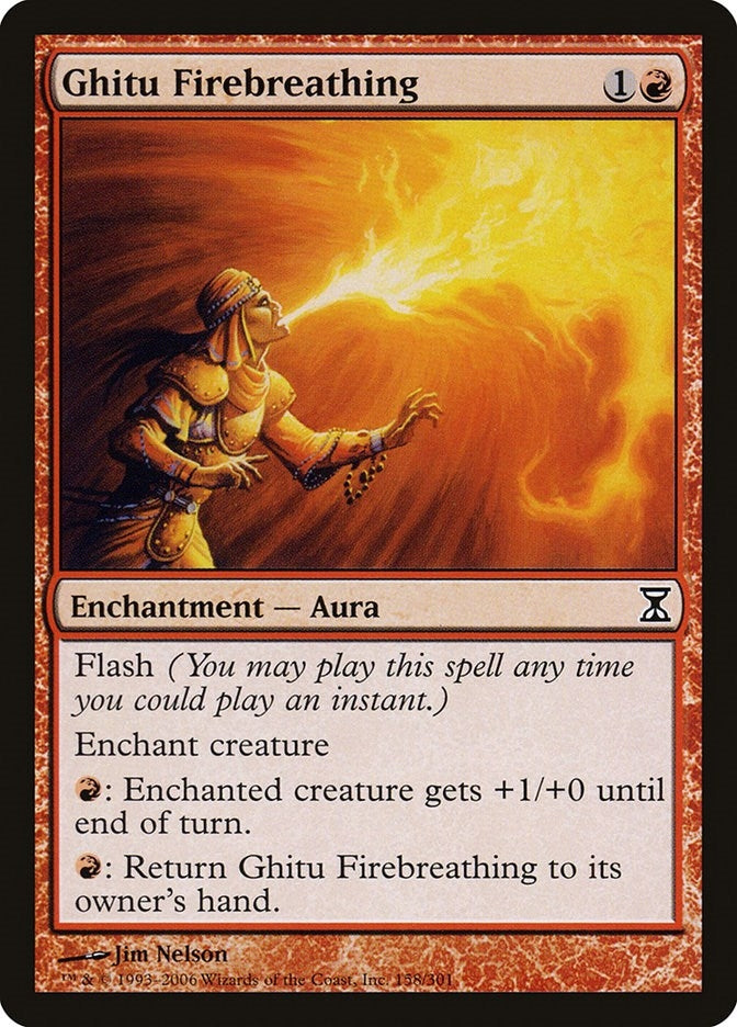 Ghitu Firebreathing (158) (TSP) French