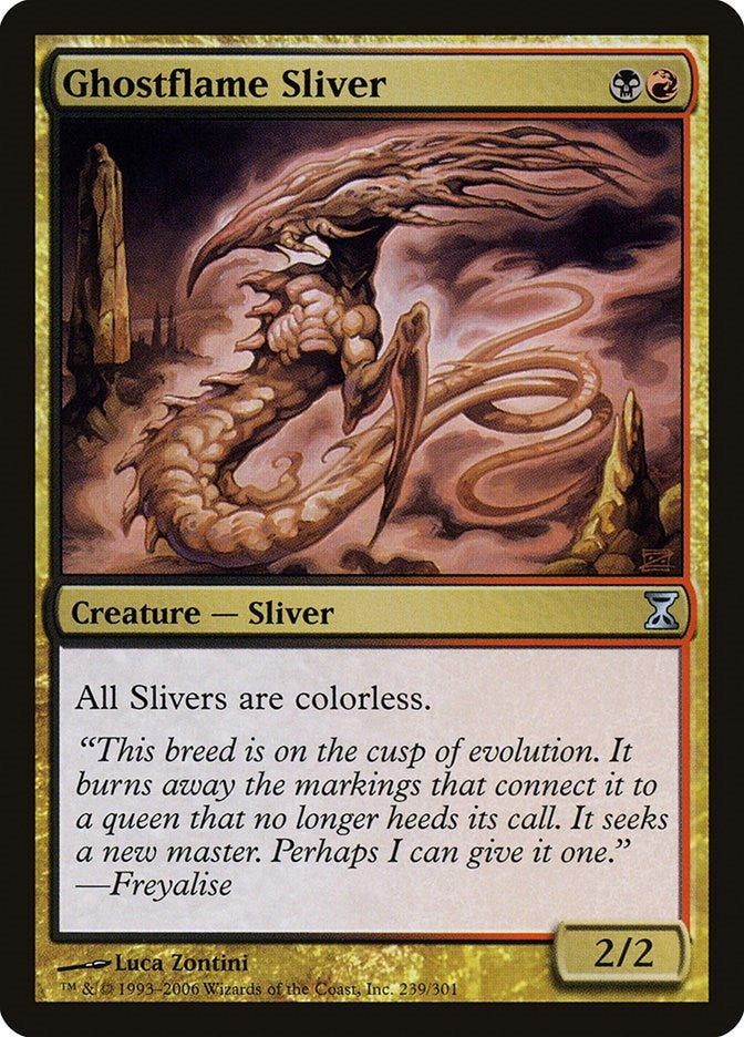 Ghostflame Sliver (239) (TSP) French