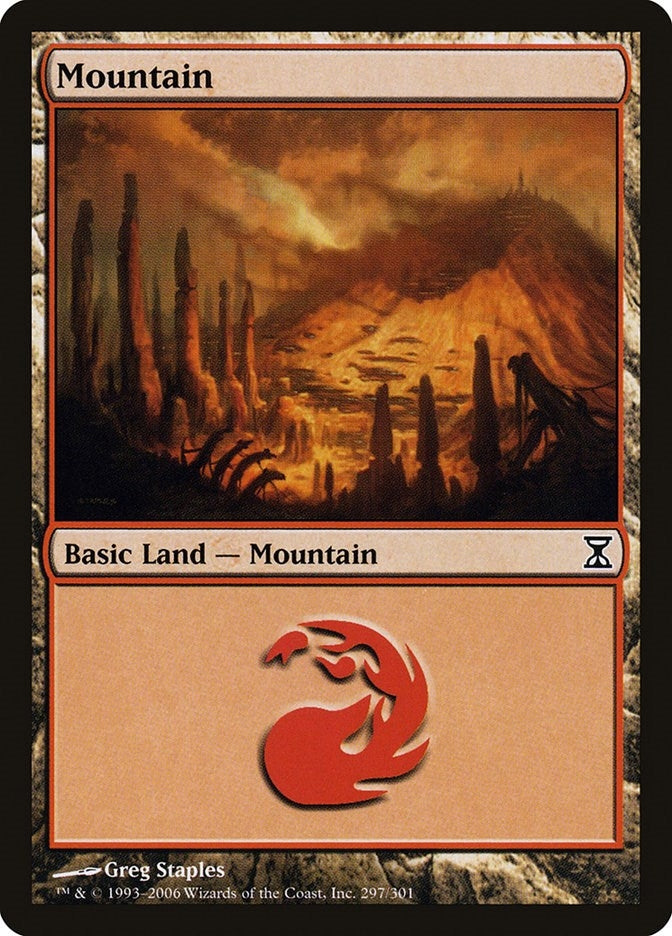 Image for Mountain (297) (297) (TSP) - Magic: The Gathering