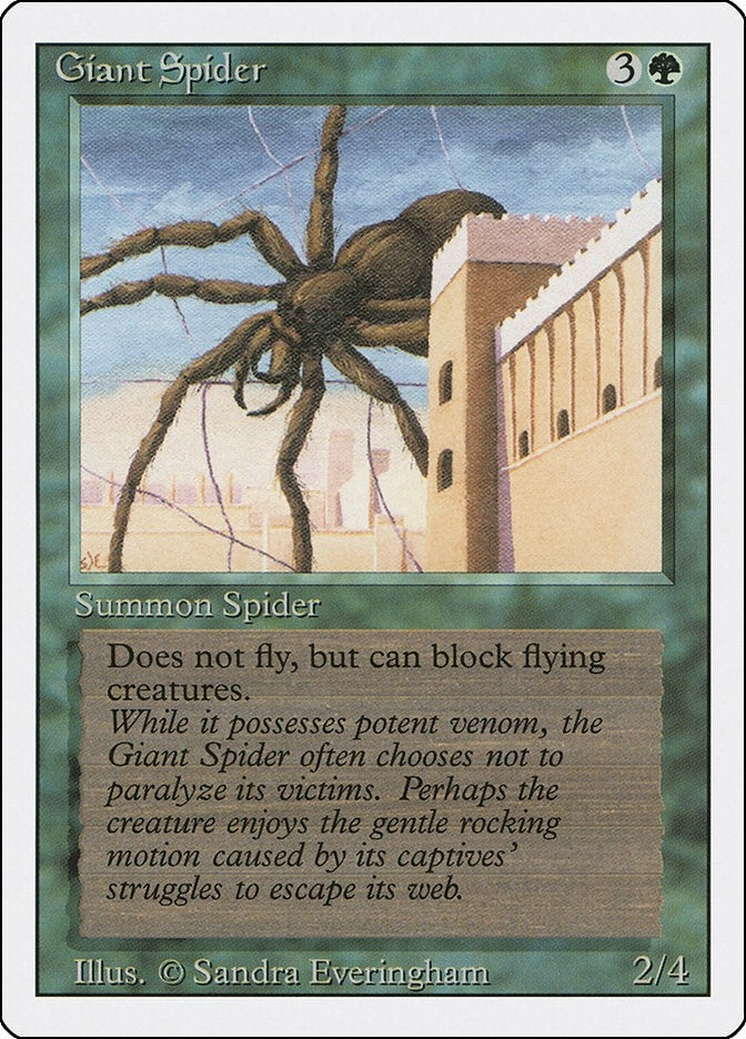 Image for Giant Spider (3ED) - Magic: The Gathering